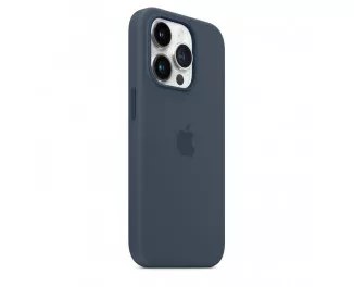 Чехол для Apple iPhone 14 Pro  Apple Silicone Case with MagSafe Storm Blue (MPTF3)