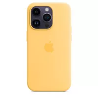 Чохол для Apple iPhone 14 Pro Apple Silicone Case with MagSafe Sunglow (MPTM3)