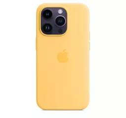 Чохол для Apple iPhone 14 Pro Apple Silicone Case with MagSafe Sunglow (MPTM3)