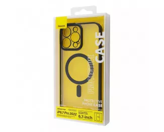 Чехол для Apple iPhone 14 Pro  Baseus Glitter Case with MagSafe Blue