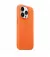 Чехол для Apple iPhone 14 Pro Max  Apple Leather Case with MagSafe Orange (MPPR3)
