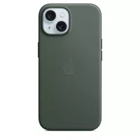 Чехол для Apple iPhone 15  Apple FineWoven Case with MagSafe Evergreen (MT3J3)