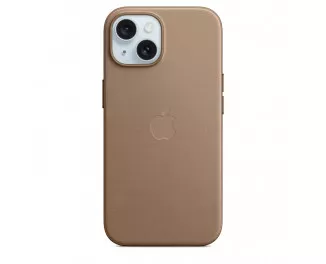 Чохол для Apple iPhone 15  Apple FineWoven Case with MagSafe Taupe (MT3J3)