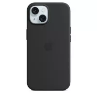 Чохол для Apple iPhone 15  Apple Silicone Case with MagSafe Black (MT0J3)