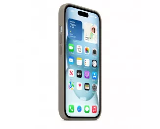 Чехол для Apple iPhone 15  Apple Silicone Case with MagSafe Clay (MT0Q3)