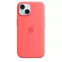 Чохол для Apple iPhone 15  Apple Silicone Case with MagSafe Guava (MT0V3)
