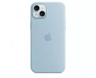 Чохол для Apple iPhone 15  Apple Silicone Case with MagSafe Light Blue (MWND3ZM/A)