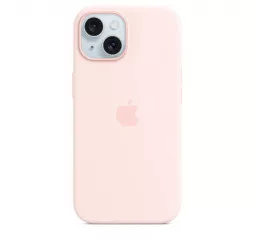 Чохол для Apple iPhone 15  Apple Silicone Case with MagSafe Light Pink (MT0U3)