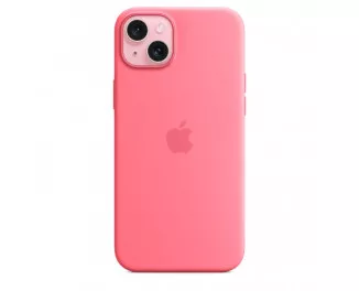 Чохол для Apple iPhone 15  Apple Silicone Case with MagSafe Pink (MWN93ZM/A)