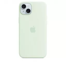 Чохол для Apple iPhone 15  Apple Silicone Case with MagSafe Soft Mint (MWNC3ZM/A)
