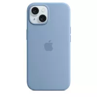 Чохол для Apple iPhone 15  Apple Silicone Case with MagSafe Winter Blue (MT0Y3)