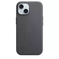 Чохол для Apple iPhone 15 Plus  Apple FineWoven Case with MagSafe Black (MT423)