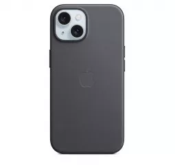 Чехол для Apple iPhone 15 Plus  Apple FineWoven Case with MagSafe Black (MT423)