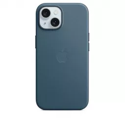 Чехол для Apple iPhone 15 Plus  Apple FineWoven Case with MagSafe Pacific Blue (MT4D3)