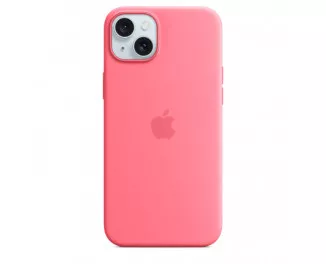 Чохол для Apple iPhone 15 Plus  Apple Silicone Case with MagSafe Pink (MWNE3ZM/A)