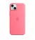 Чехол для Apple iPhone 15 Plus  Apple Silicone Case with MagSafe Pink (MWNE3ZM/A)