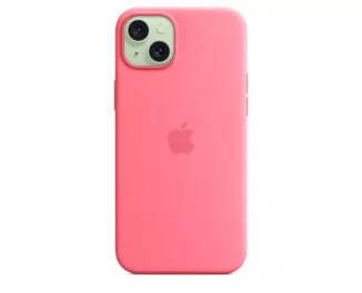 Чехол для Apple iPhone 15 Plus  Apple Silicone Case with MagSafe Pink (MWNE3ZM/A)