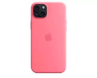 Чехол для Apple iPhone 15 Plus  Apple Silicone Case with MagSafe Pink (MWNE3ZM/A)