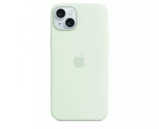 Чохол для Apple iPhone 15 Plus  Apple Silicone Case with MagSafe Soft Mint (MWNG3ZM/A)