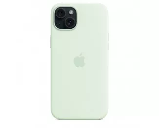 Чехол для Apple iPhone 15 Plus  Apple Silicone Case with MagSafe Soft Mint (MWNG3ZM/A)
