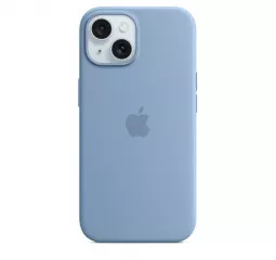 Чохол для Apple iPhone 15 Plus  Apple Silicone Case with MagSafe Winter Blue (MT193)