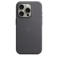 Чохол для Apple iPhone 15 Pro  Apple FineWoven Case with MagSafe Black (MT4H3)