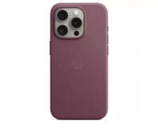 Чохол для Apple iPhone 15 Pro  Apple FineWoven Case with MagSafe Mulberry (MT4L3)