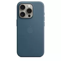Чохол для Apple iPhone 15 Pro  Apple FineWoven Case with MagSafe Pacific Blue (MT4Q3)