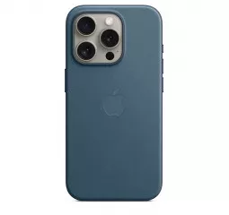 Чехол для Apple iPhone 15 Pro  Apple FineWoven Case with MagSafe Pacific Blue (MT4Q3)