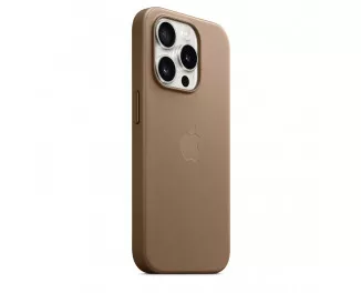 Чехол для Apple iPhone 15 Pro  Apple FineWoven Case with MagSafe Taupe (MT4J3)