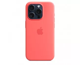 Чехол для Apple iPhone 15 Pro  Apple Silicone Case with MagSafe Guava (MT1G3)