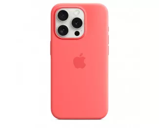 Чехол для Apple iPhone 15 Pro  Apple Silicone Case with MagSafe Guava (MT1G3)