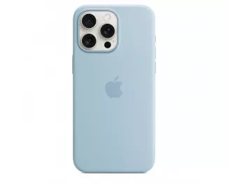 Чехол для Apple iPhone 15 Pro  Apple Silicone Case with MagSafe Light Blue (MWNM3ZM/A)