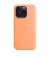 Чехол для Apple iPhone 15 Pro  Apple Silicone Case with MagSafe Orange Sorbet (MT1H3)