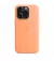Чехол для Apple iPhone 15 Pro  Apple Silicone Case with MagSafe Orange Sorbet (MT1H3)