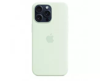 Чохол для Apple iPhone 15 Pro  Apple Silicone Case with MagSafe Soft Mint (MWNL3ZM/A)