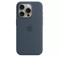 Чохол для Apple iPhone 15 Pro  Apple Silicone Case with MagSafe Storm Blue (MT1D3)