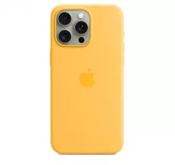 Чохол для Apple iPhone 15 Pro  Apple Silicone Case with MagSafe Sunshine (MWNK3ZM/A)