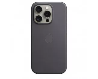 Чехол для Apple iPhone 15 Pro Max  Apple FineWoven Case with MagSafe Black (MT4V3)