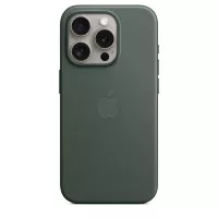 Чехол для Apple iPhone 15 Pro Max  Apple FineWoven Case with MagSafe Evergreen (MT4X3)