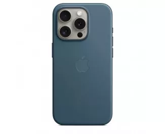 Чехол для Apple iPhone 15 Pro Max  Apple FineWoven Case with MagSafe Pacific Blue (MT4Y3)
