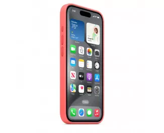 Чохол для Apple iPhone 15 Pro Max  Apple Silicone Case with MagSafe Guava (MT1V3)