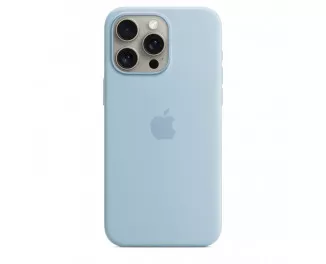 Чехол для Apple iPhone 15 Pro Max  Apple Silicone Case with MagSafe Light Blue (MWNR3ZM/A)