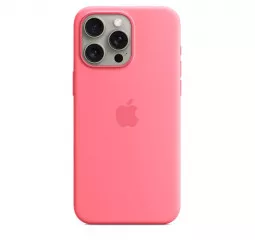 Чехол для Apple iPhone 15 Pro Max  Apple Silicone Case with MagSafe Pink (MWNN3ZM/A)