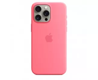 Чохол для Apple iPhone 15 Pro Max  Apple Silicone Case with MagSafe Pink (MWNN3ZM/A)