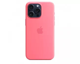 Чехол для Apple iPhone 15 Pro Max  Apple Silicone Case with MagSafe Pink (MWNN3ZM/A)