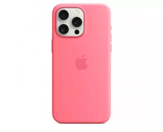 Чехол для Apple iPhone 15 Pro Max  Apple Silicone Case with MagSafe Pink (MWNN3ZM/A)