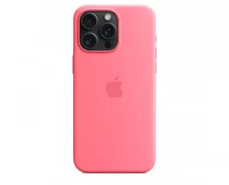 Чехол для Apple iPhone 15 Pro Max  Apple Silicone Case with MagSafe Pink (MWNN3ZM/A)