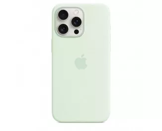 Чехол для Apple iPhone 15 Pro Max  Apple Silicone Case with MagSafe Soft Mint (MWNQ3ZM/A)