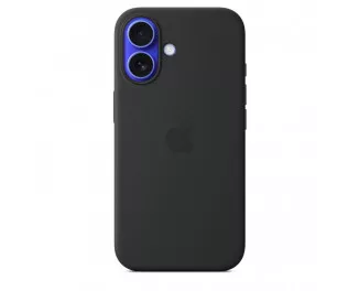 Чехол для Apple iPhone 16  Apple Silicone Case with MagSafe Black (MYY13)